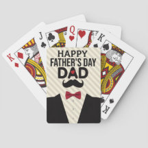 Cartas de juego "Feliz Día del Padre"