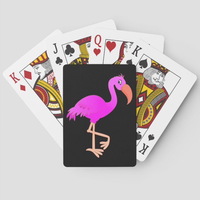 Cartas de juego Flamingo (Reverso)