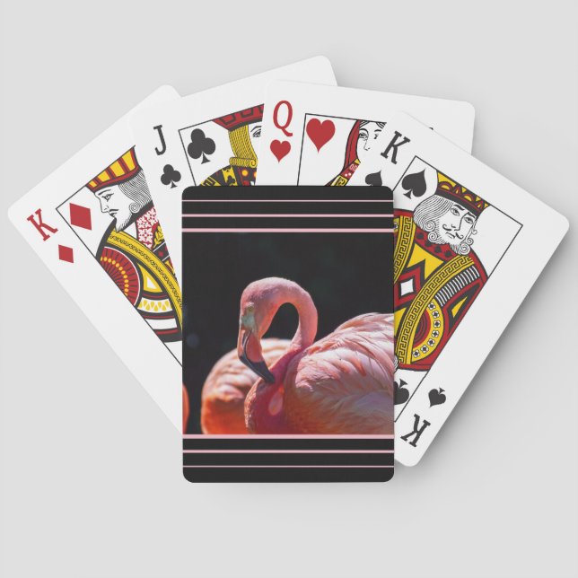 Cartas de juego Flamingo (Reverso)