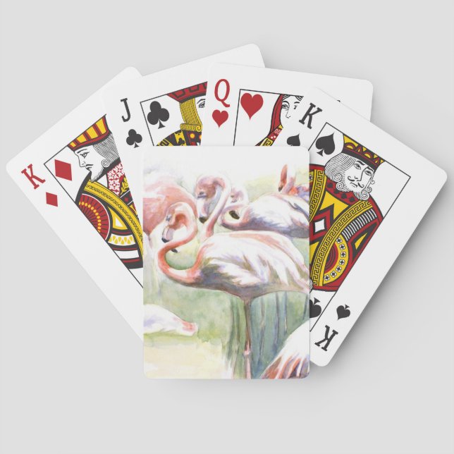 Cartas de juego Flamingo Fiesta (Reverso)
