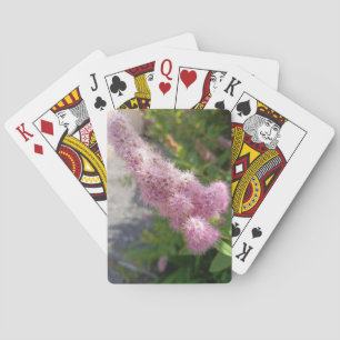 Cartas de Juego Florales de Flor de Astilbe Rosa p