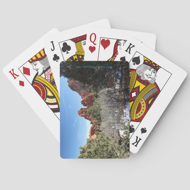 Cartas de juego - Fotografía escénica de Colorado (Reverso)