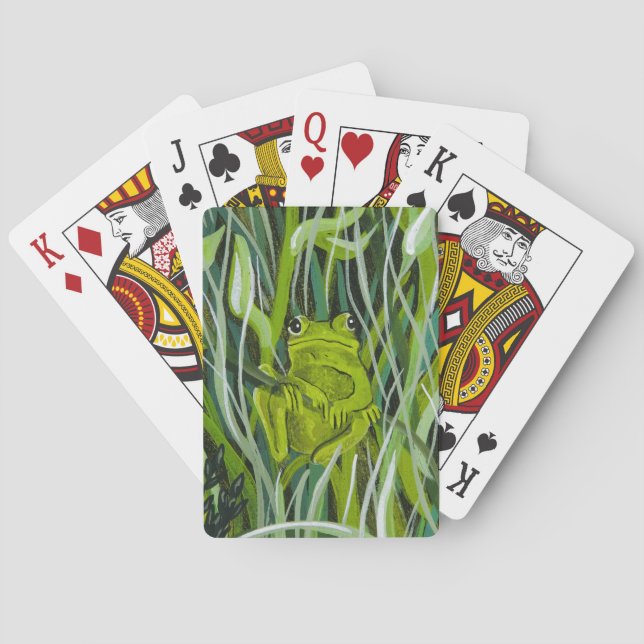 Cartas de juego "Frog" (Reverso)