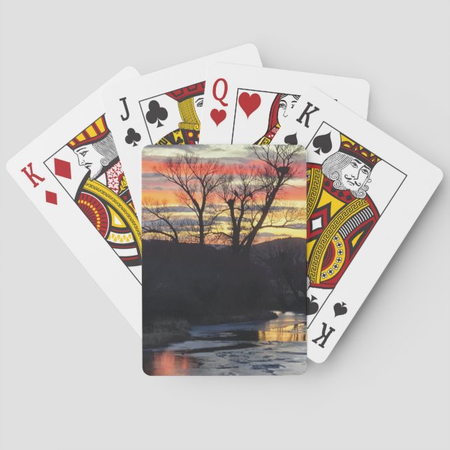 Cartas de juego Fuego y Hielo (Reverso)
