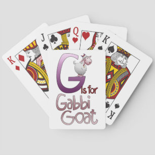 Cartas de juego, G es para Gabbi Goat
