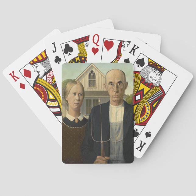 Cartas de juego gótica de Estados Unidos (Reverso)