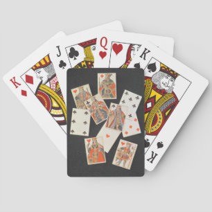 Cartas de juego (gouache en papel)