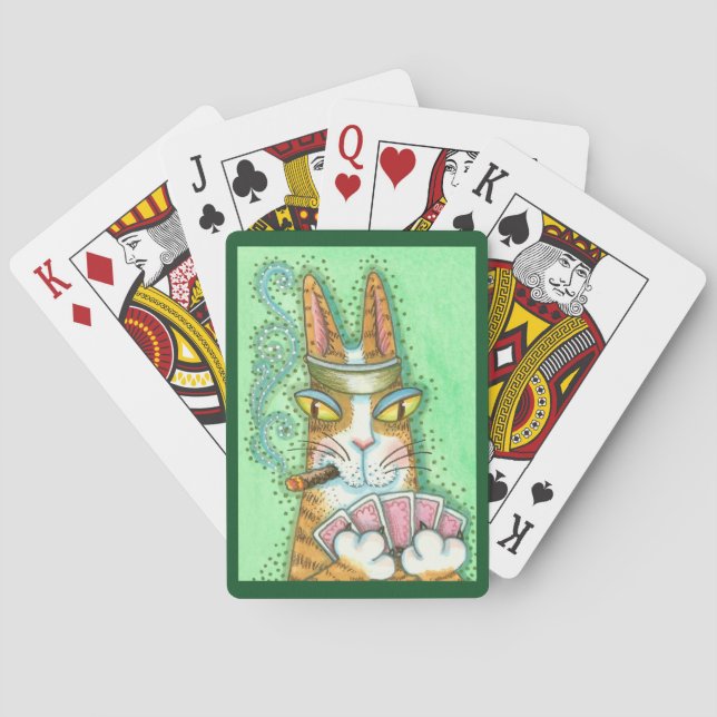Cartas de juego Hiss N' Fitz CAT *Póquer (Reverso)