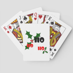 Cartas de juego Ho Ho Ho Ho Ho Ho Mistletoe
