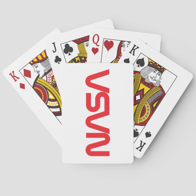 Cartas de juego icónicas de la NASA Circa (Reverso)