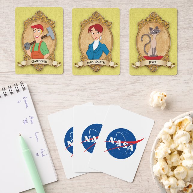 Cartas de juego icónicas de la NASA (elige juegos  (Insitu (Noche de Juegos))