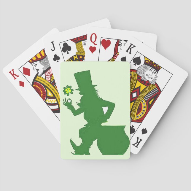 cartas de juego IRLANDA LEPRECHAUN (Reverso)