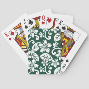 Cartas de juego ISLA PLUMERIA (VERDE BOSQUE)