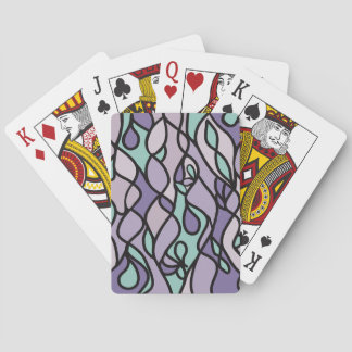 Cartas de juego Jetsons Retro Morado y Menta