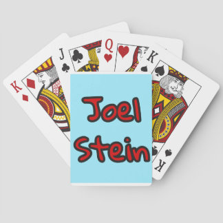 Cartas de juego Joel Stein