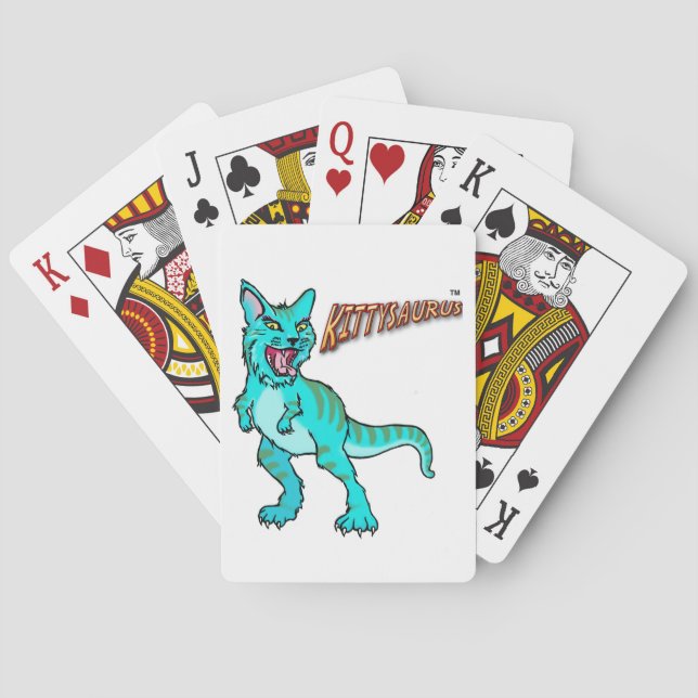 Cartas de juego KITTYSAURUS™ (Reverso)
