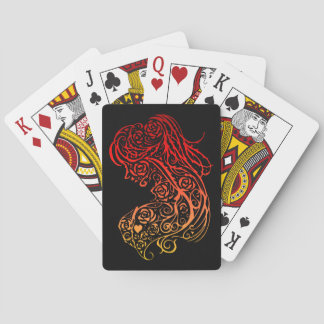 Cartas de juego Lady Lace