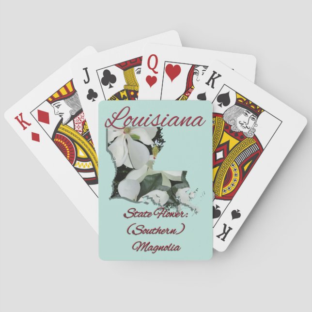 Cartas de juego - LOUISIANA (Reverso)