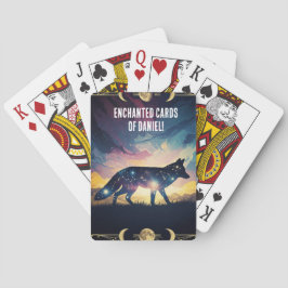 Cartas de juego mágicas de Fox - Cartas encantadas
