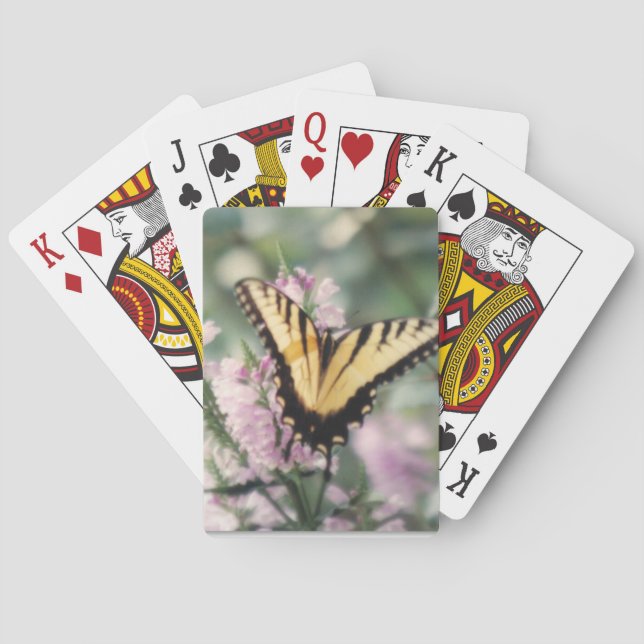 Cartas de Juego Mariposa Amarilla (Reverso)