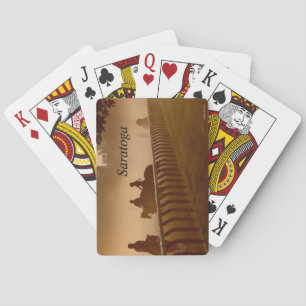 Cartas de juego matutinas de Saratoga