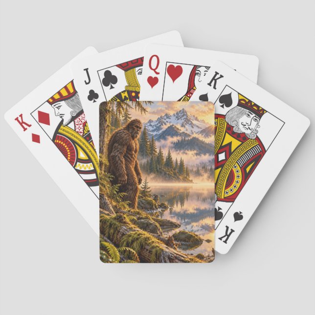 Cartas de juego Mountain Reflections Bigfoot (Reverso)