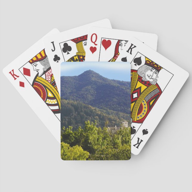Cartas de juego Mt Tamalpais Church Tower (Reverso)