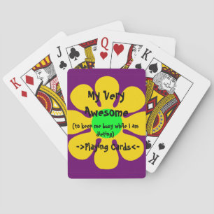 Cartas de juego muy sorprendentes