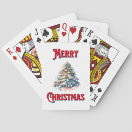 Cartas de juego navideñas para Feliz