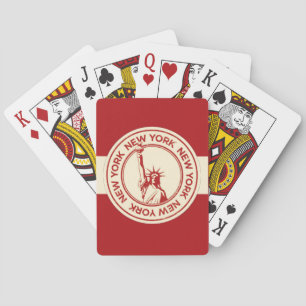 Cartas de juego New York New York