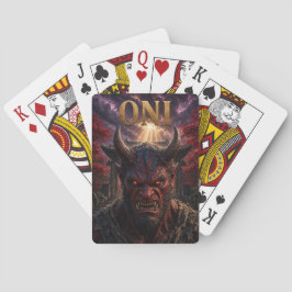 Cartas de juego Oni, Cartas de póquer