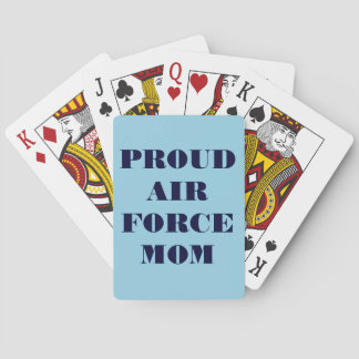 Cartas de juego Orgullosa Mamá de la Fuerza Aérea