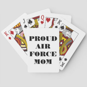 Cartas de juego Orgullosa Mamá de la Fuerza Aérea