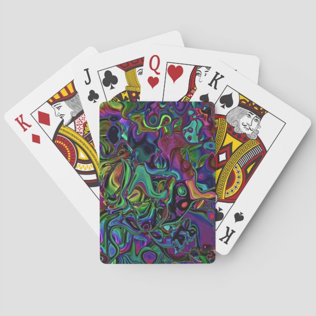 Cartas de juego para bicicletas de fundición de ce (Reverso)