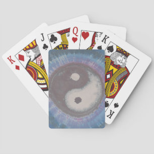 Cartas de juego para bicicletas Yin Yang Tie Dye