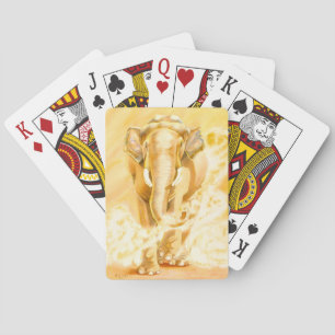 Cartas de juego para elefantes