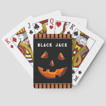 Cartas de juego para fiesta de Halloween
