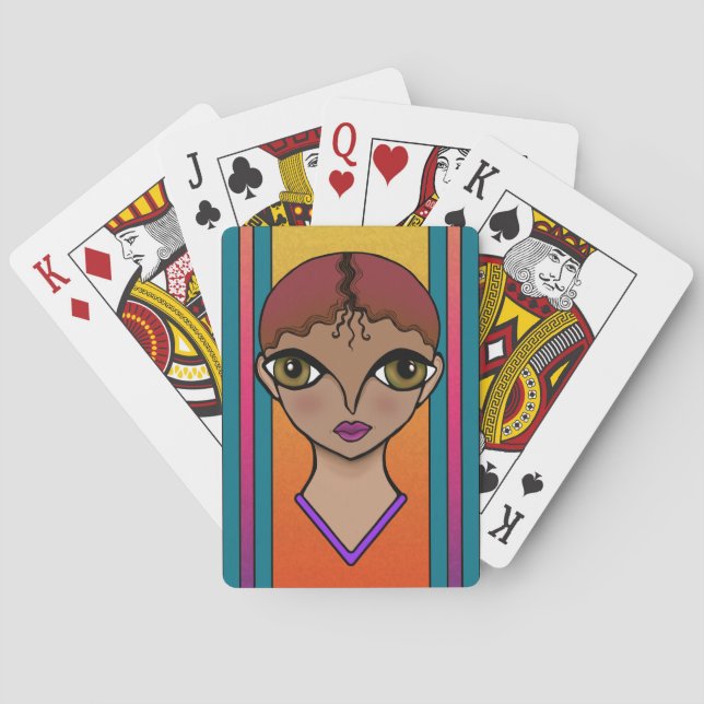 Cartas de juego para mujeres (Reverso)