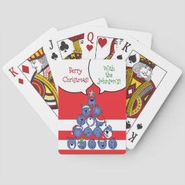 Cartas de juego para Navidades de Berry
