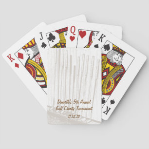 Cartas de juego para Personalizados de los clubes