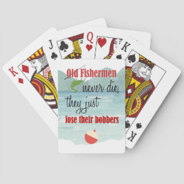 Cartas de juego para pescadores