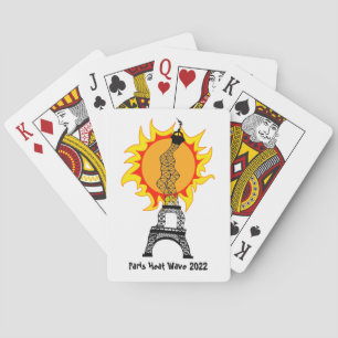 Cartas de juego Paris Heat Wave 2022