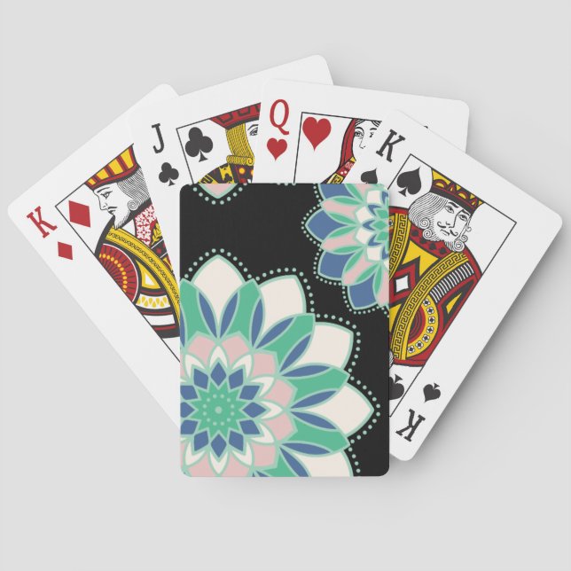 Cartas de juego Pastel Mandala (Reverso)