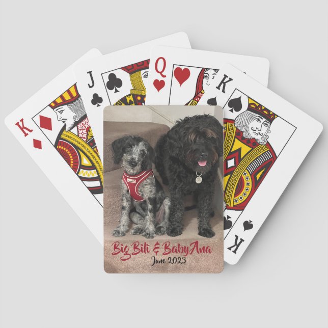 Cartas de juego personalizadas. (Reverso)