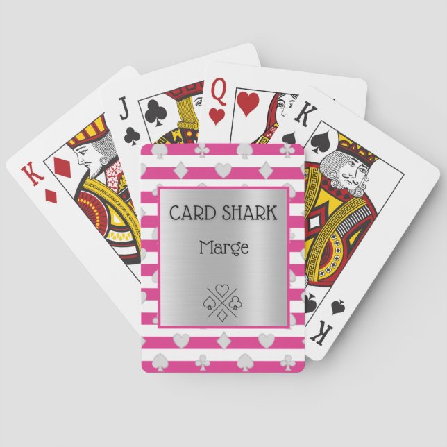 Cartas de juego personalizadas "Card Shark" (Reverso)