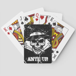 Cartas de juego personalizadas de la mafia de la v