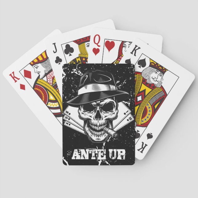 Cartas de juego personalizadas de la mafia de la v (Reverso)