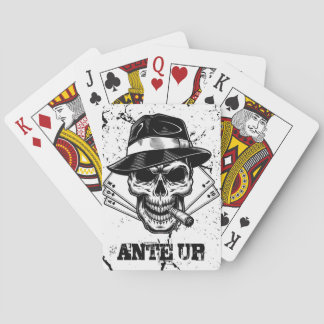 Cartas de juego personalizadas de la mafia de la v