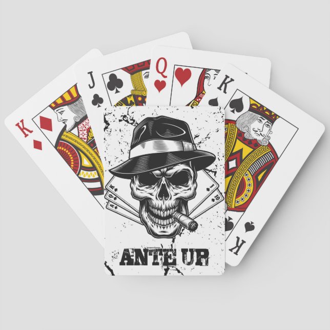 Cartas de juego personalizadas de la mafia de la v (Reverso)