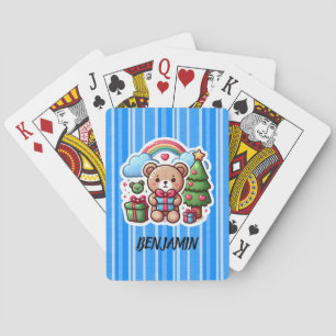 Cartas de juego personalizadas de Oso de peluche